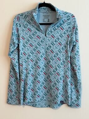 Patagonia Capilene Midweight Shirt Women’s M Baselayer Southwest